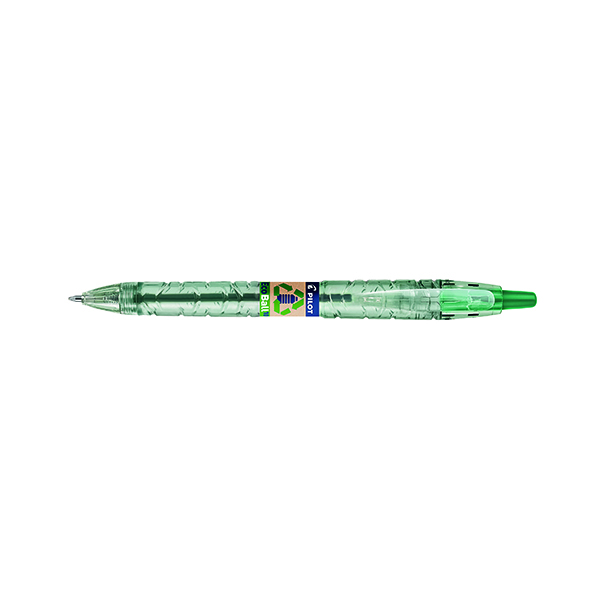 Pilot B2P Ecoball Ballpoint Grn Pk10