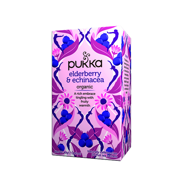 Pukka Elderb/Echinacea Tea Bags Pk20