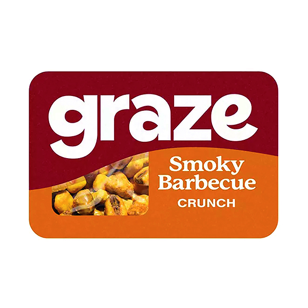 Graze Smoky Barbq Crunch Punnet Pk9