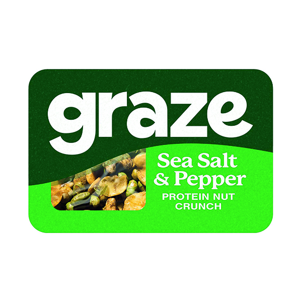 Graze Salt/Pepper Veg Protein Pw Pk9