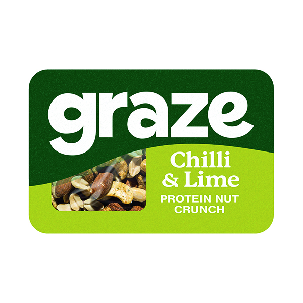 Graze Punchy Prot Pwr Chilli/Lm Pk9