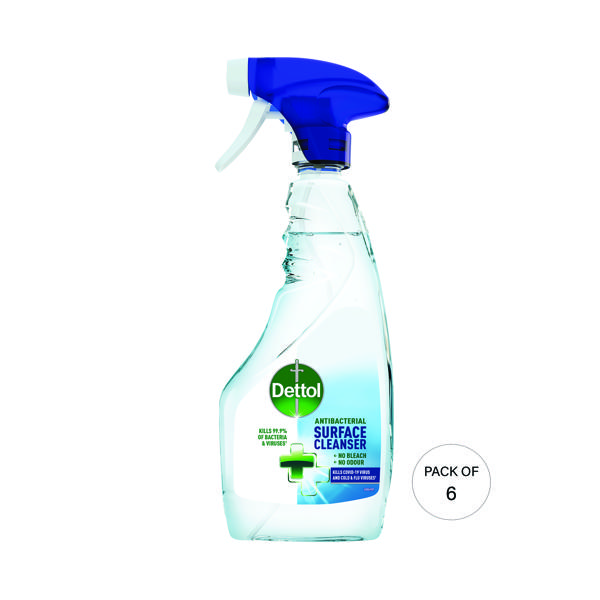 Dettol Dis Trigger No Frag 500ml Pk6