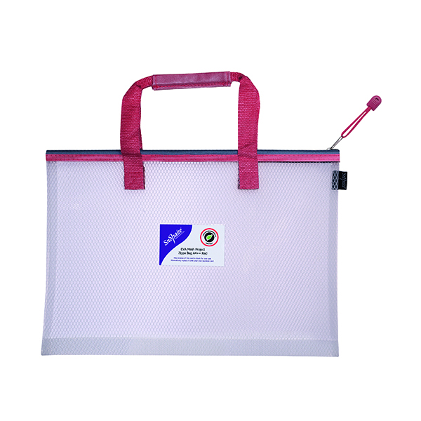 Snopake EVA Zippa Bag 480x350mm Red