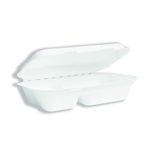 Vegware Bagasse Takeaway Bx 9x6 P200