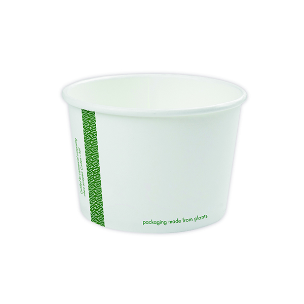 Vegware Soup Container 16oz Wht Pk500