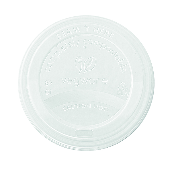 Vegware Hot Cup Lid 12oz 89-se P1000