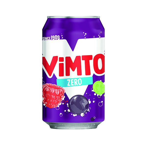 Vimto Zero 330ml Can Pk24