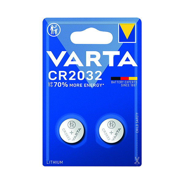 Varta CR2032 Coin Cell Battery Pk2