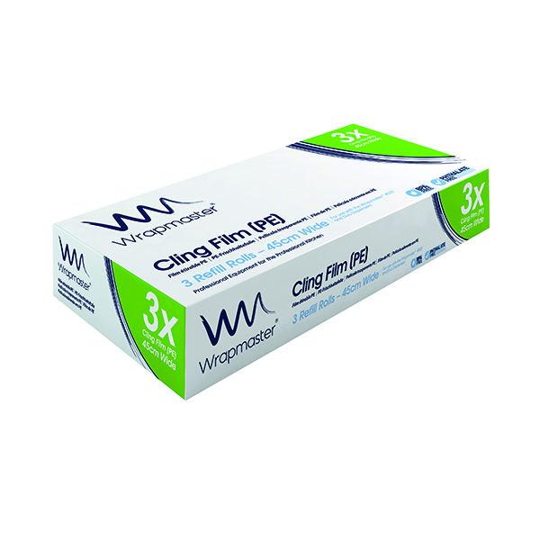 Wrapmaster Cling Film PE 450mm Pk3