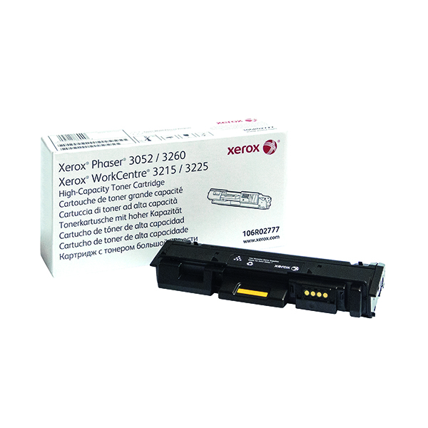 Xerox Toner High Cap Black 106R02777